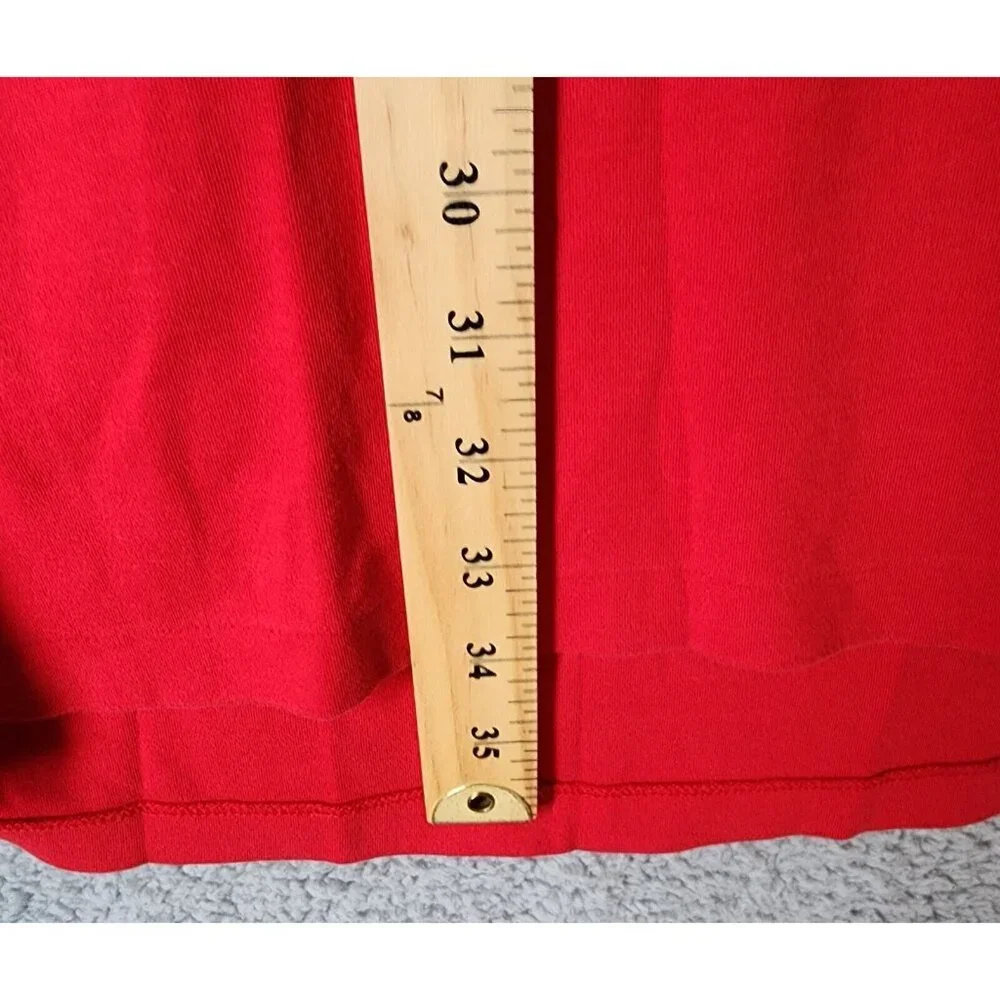 Polo Ralph Lauren Red Short Sleeve Pony Logo Polo Shirt Size 2XLT 100% Cotton‎